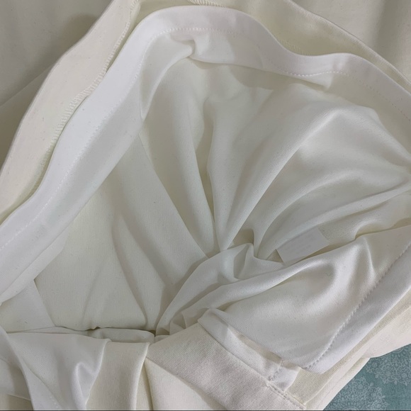 Drew Anthro Ivory Mock Neck Keyhole Bodycon Dress - Picture 5 of 7